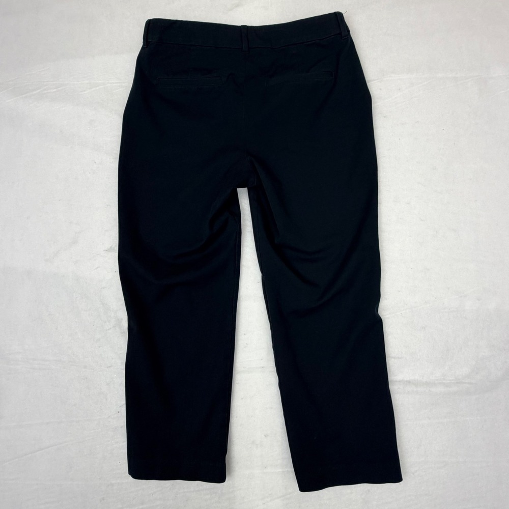 Old Navy Pixie High Rise Ankle Pants Black‎ Jack 10 Petite 629561-06